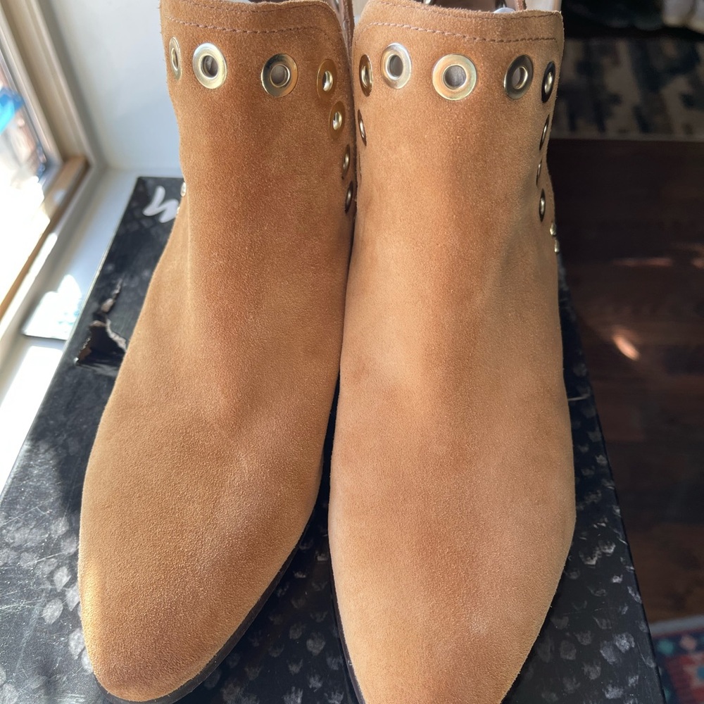 Sam Edelman, Rubin, Camel Suede. Size 7.